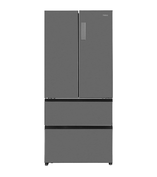 Холодильник Haier HB16FRSAAAERU серебристый трехкамерный 338/109л морозилка снизу, No Frost