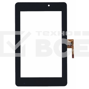 Сенсорное стекло (тачскрин) для Lenovo LePad S2007, черное