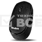 Мышь беспроводная SVEN RX-210W черный, 1400 dpi, радиоканал, USB, кнопки - 4, фото16
