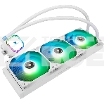 Система водяного охлаждения Thermalright Frozen Prism 360 ARGB Soc-AM5/AM4/1151/1200/2066/1700 белый 4-pin 27dB Al Ret (F-PRISM-360-WH-ARGB), фото10