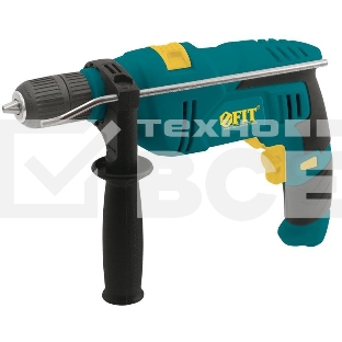 Дрель Ударная FIT ID-711 710 Вт, 0-2800 об/мин, БзП 13мм, рез. накл., короб.