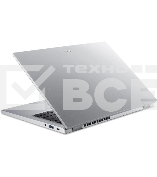 Ноутбук Acer Aspire Go 14 AG14-21P Ryzen 3 7320U 8Gb SSD 256Gb AMD Radeon Graphics 14 WUXGA IPS Cam 50Вт*ч No OS Серебристый AG14-21P-R4XC NX.KXDCD.008
