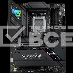Материнская плата ASUS ROG STRIX B850-F GAMING WIFI, AM5, AMD B850, 4xDDR5, 2xSATA, 4xM.2, 1xPCIe 5.0 x16, 1xPCIe 4.0 x16, 1xPCIe x4, 1xDP, 1xHDMI, 1x2.5Gb LAN, 1xUSB-C 20Gbps, 1xUSB-C 10Gbps, 3xUSB-A 10Gbps, 4xUSB 5Gbps, 4xUSB 2.0, 3x3.5 мм, 7.1, ATX, фото 1