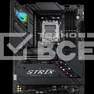 Материнская плата ASUS ROG STRIX B850-F GAMING WIFI, AM5, AMD B850, 4xDDR5, 2xSATA, 4xM.2, 1xPCIe 5.0 x16, 1xPCIe 4.0 x16, 1xPCIe x4, 1xDP, 1xHDMI, 1x2.5Gb LAN, 1xUSB-C 20Gbps, 1xUSB-C 10Gbps, 3xUSB-A 10Gbps, 4xUSB 5Gbps, 4xUSB 2.0, 3x3.5 мм, 7.1, ATX