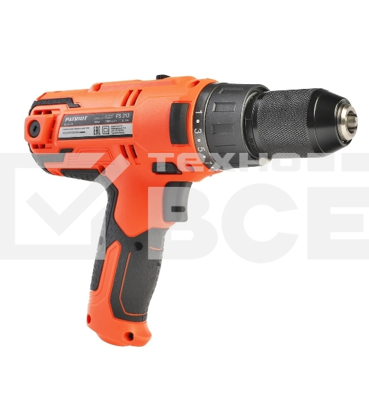 Дрель-шуруповерт Patriot FS 313, Сетевая, 300 Вт