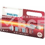 Элемент питания алкалиновый AA/LR6 1.5В Power (блист. 12шт) Philips Б0064661, фото2
