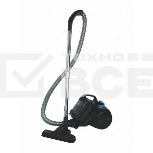 Пылесос WILLMARK VC-2057CY (2000Вт., объем 4.5л., без мешка., ругулятор мощности., доп насадка.,)