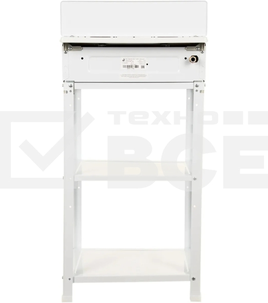 Плита газовая Flama AVG 1407 W белый, конфорок 4 газовых, духовка отсутствует, 50 см x 85 см x 57 см