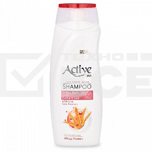 Шампунь Active для окрашенных волос CARE & BEAUTY. С кератином и пшеничным протеином, 350 мл (512102053)