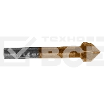 Зенковка конусная Denzel под М5, HSS, по металлу, цилиндрический хвостовик, фото 1