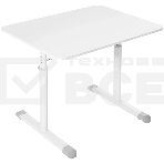 Офисный стол Defender Legend белый, 80x60 см, в63-86 см, ручной., фото 1