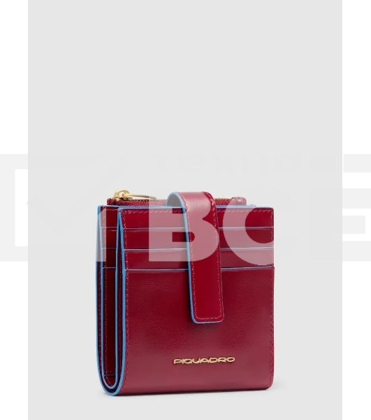 Чехол для кредитных карт Piquadro Blue Square PP6843B2R/R красный натур.кожа