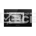 Встраиваемая микроволновая печь Kuppersberg HMW 622 B, ВхШхГ 390х595х315, объем 20 л, мощность 800 Вт, 5 уровней мощности, гриль, 6 автоматических программ, размораживание, сенсорное управление, цвет черный, фото2