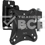 Кронштейн для телевизора Hama R1 118152 черный, 10'-27' макс. 15 кг, настенный, поворот, фото7