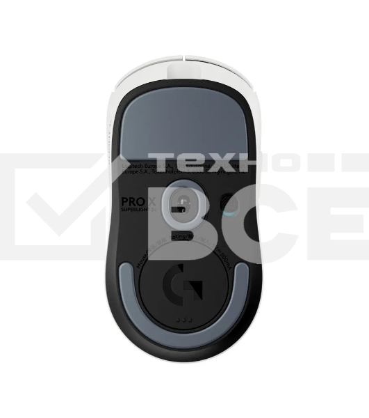 Мышь игровая беспроводная Logitech G PRO X Superlight 2C White (910-007542)