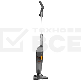 Пылесос вертикальный Deerma DX800 Combo DXAD112 серый, питание от сети, 140 Вт, уборка сухая, пылесборник 1.7 л