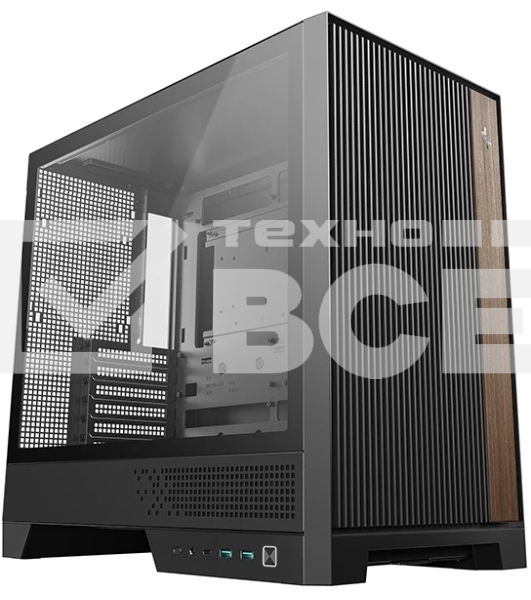 Корпус DeepCool CL600, Midi-Tower, чёрный, 2 x 120 мм