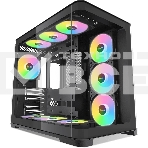 Корпус SAMA V60, Midi-Tower, чёрный, 7 x 120 мм, фото 1