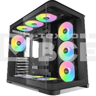 Корпус SAMA V60, Midi-Tower, чёрный, 7 x 120 мм