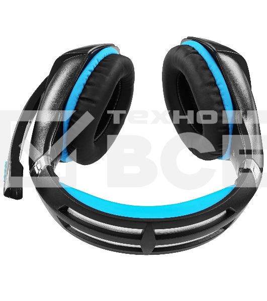 Гарнитура Crown CMGH-2001 чёрный, проводная