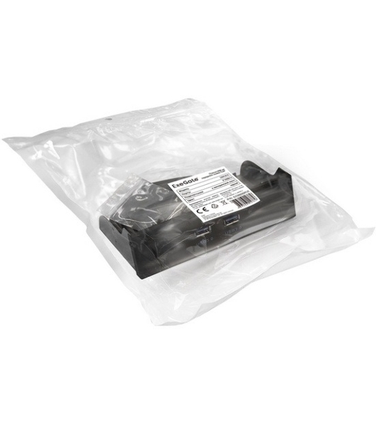 Планка USB на переднюю панель ExeGate U5H-615, 5,25'/2*USB3.0, 19 pin USB 3.2 Gen1