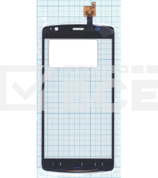 Сенсорное стекло (тачскрин) для ZTE Blade L5 Plus, белое
