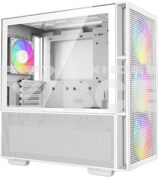 Компьютерный корпус Deepcool CH560 WH без БП, боковое окно (закаленное стекло)