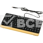 Клавиатура + мышь A4Tech Fstyler F1110 клав:черный/желтый мышь:черный/желтый USB Multimedia (F1110 BUMBLEBEE), фото2