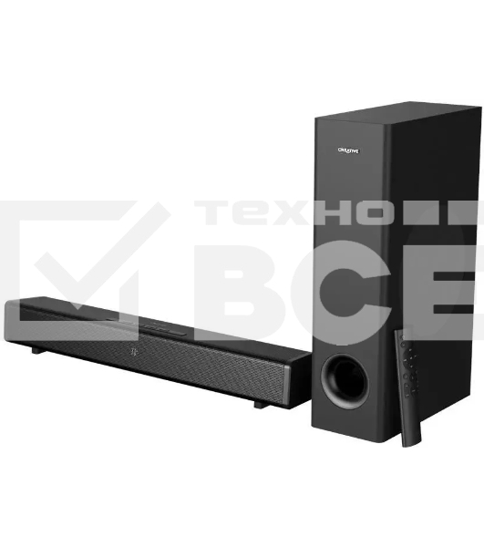 Акустическая система Creative Stage 360 2.1 черный 120Вт BT