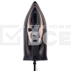Утюг BQ SI1004 Black-Golden, Мощность 3000 Вт, Резервуар для воды 380 мл, Постоянная подача пара 40 г/мин, Паровой удар 200 г, Керамическое покрытие EasyGlidePRO, Защита от перегрева, Вертикальное отпраивание, Индикация готовности к работе, Мерный стакан , фото 1