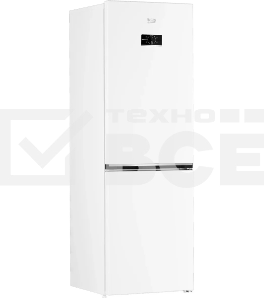Холодильник Beko B3DRCNK402HW белый двухкамерный 257/100л морозилка снизу, No Frost