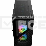 Компьютерный корпус 1STPLAYER DK D7 Black / mATX / 3x120mm LED fans / D7-BK-3F1, фото3