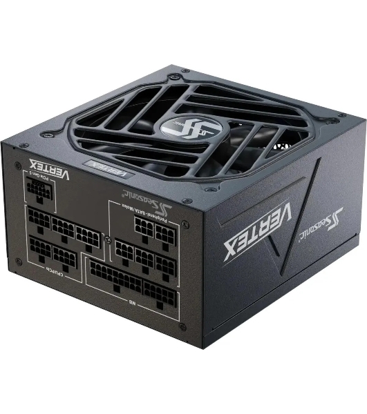 Блок питания Seasonic ATX 1200W VERTEX GX-1200 80 PLUS gold (20+4pin) APFC 135мм fan 18xSATA Cab Manag RTL