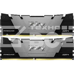 Оперативная память Kingston Fury Renegade, DDR4, 32GB (2x16 GB), 4000 MHz, CL19, с радиатором, чёрный
