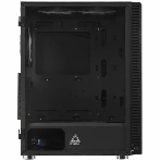 Компьютерный корпус Montech X3 GLASS, без БП, ATX 6x120мм 2xUSB 3.0 1xUSB3.1 audio bott PSU, черный, фото4