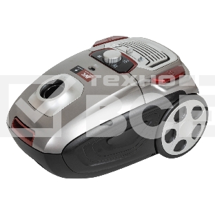 Пылесос JVC JH-VB250 серый, 360/2100 Вт, уборка сухая, пылесборник мешок 3 л