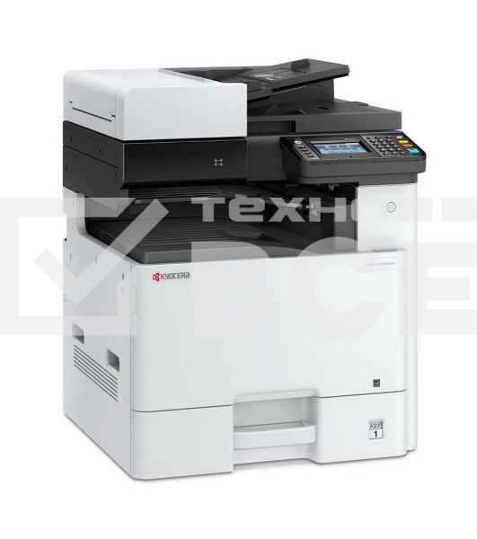 МФУ лазерный Kyocera Ecosys M8124cidn (1102P43AX0) АЗИЯ, (А3, 24/12 ppm A4/A3 1,5 GB, USB, Network, дуплекс, автоподатчик, пуск. комплект, старт. карт.TK-8110)