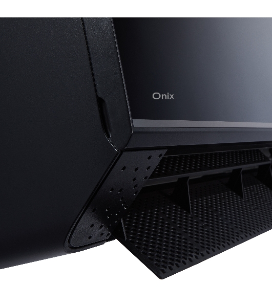 Внутренний блок сплит-системы Electrolux Onix Super DC EACS/I-12HIX-BLACK/N8/in инвертор, 12000 BTU, 35 м², 26 дБ, охлаждение, обогрев, осушение, черный