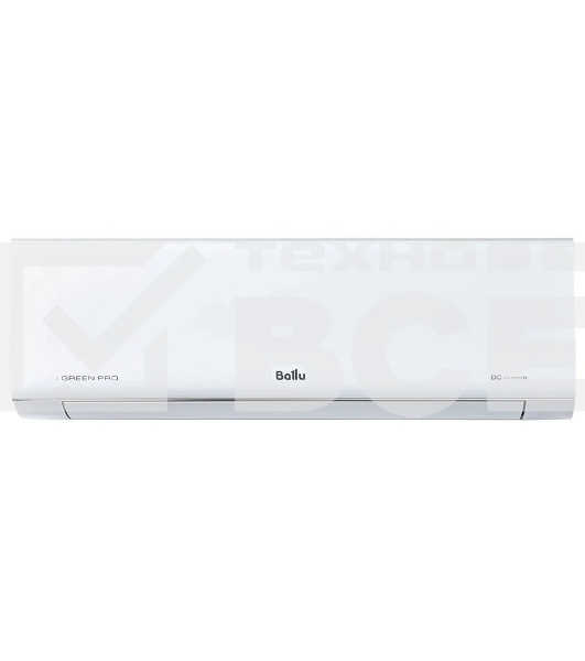 Блок внутренний сплит-системы Ballu iGreen Pro DC BSAGI/in-07HN8_V4 инвертор, 7340 BTU, 22 м², 22.5 дБ, охлаждение, обогрев, осушение, белый