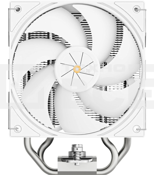 Устройство охлаждения(кулер) Thermalright Assassin X 120 R Digital Soc-AM5/AM4/1200/1700/1851 белый 4-pin 25.6dB Al+Cu LCD Ret (AX120-R-DIGITAL-WH)