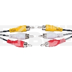 Кабель аудио/видео Cablexpert CCV-539-1.8M-N, 3xRCA/3xRCA, 1.8м, черный, пакет, фото3