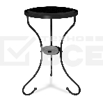 Столик журнальный SHEFFILTON SHT-CT10-1 металл/пластик черный муар (253786), фото 1