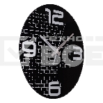 Настенные часы РУБИН 4041-026 черный, фото4