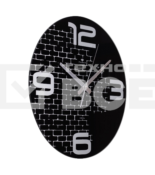 Настенные часы РУБИН 4041-026 черный