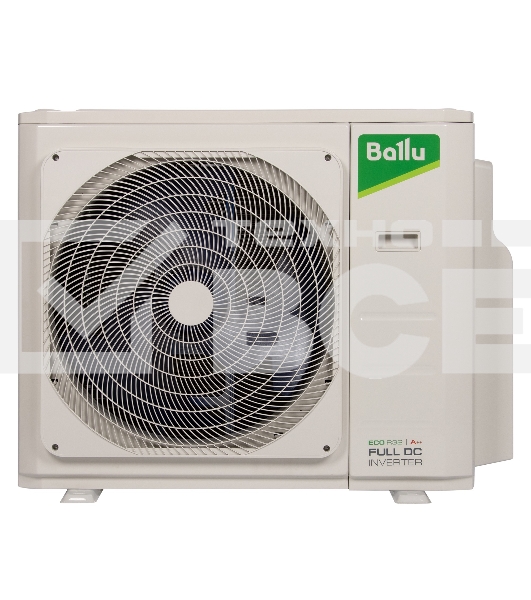 Наружный блок мульти сплит-системы Ballu Multi Smart BM4OI-FM/out-28HN8_V1/EU инвертор, 28000 BTU, 80 м², охлаждение, обогрев, осушение