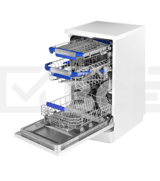 Посудомоечная машина MAUNFELD MWF45230W, белый, 45 см, 10 компл., 49 дБ, класс A++