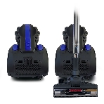 Пылесос Ginzzu VS435 черный/синий, 440/2400 Вт, уборка сухая, пылесборник контейнер 4 л, фото4