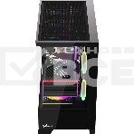 Компьютерный корпус AeroCool/Formula Crystal Z1M Plus FR черный без БП mATX 5x120мм 2xUSB 3.0 1xUSB3.1 audio bott PSU, фото5
