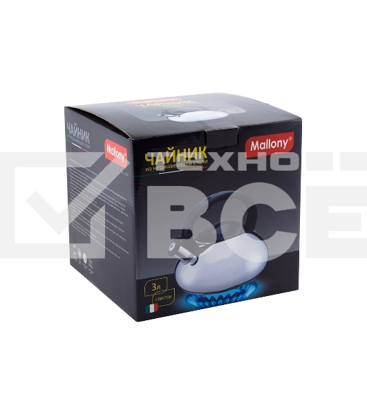 Чайник для плиты со свистком MALLONY MAL-109, 3 л