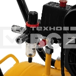 Компрессор безмаслянный малошумный Denzel DLS 1800/100,1800 Вт, 3х600, 100 л, 345 л/мин, фото2